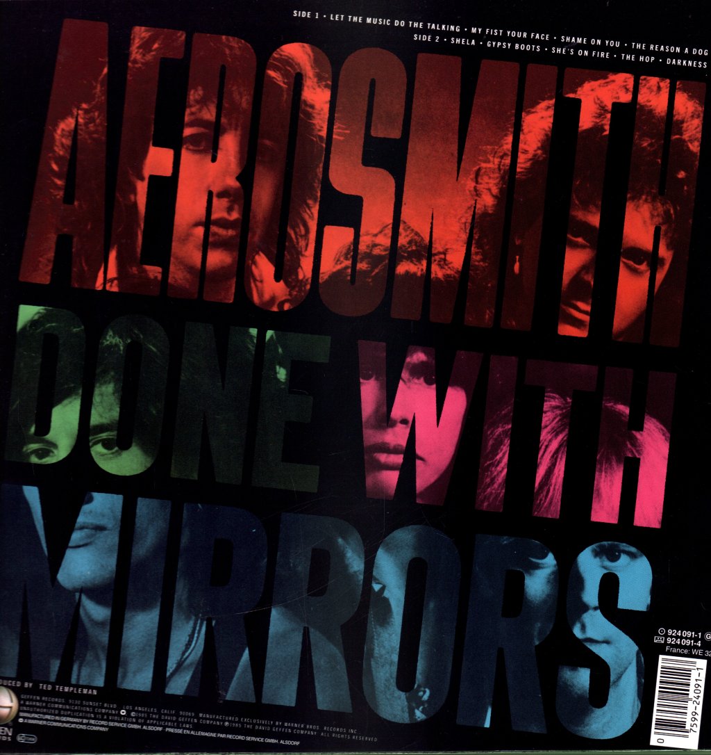 Aerosmith - Done With Mirrors - Lp