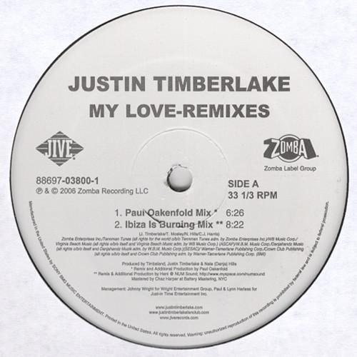 Justin Timberlake - My Love (Remixes) - Double 12 Inch