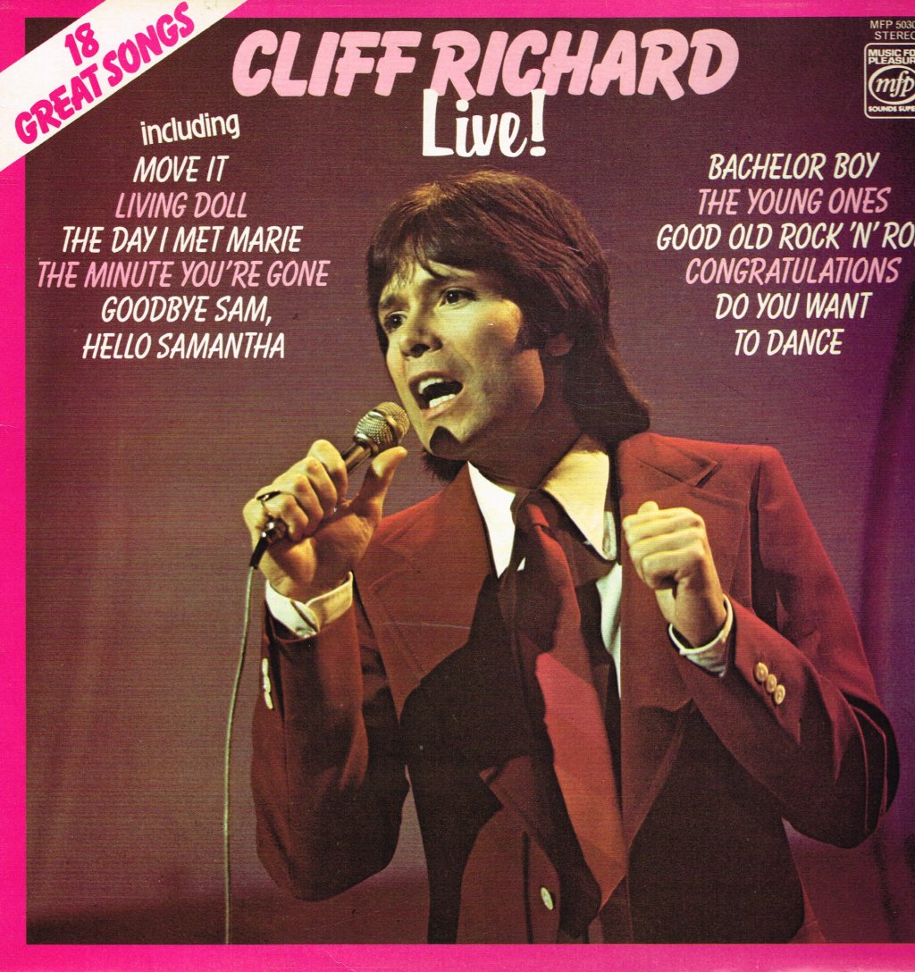 Cliff Richard - Live - Lp
