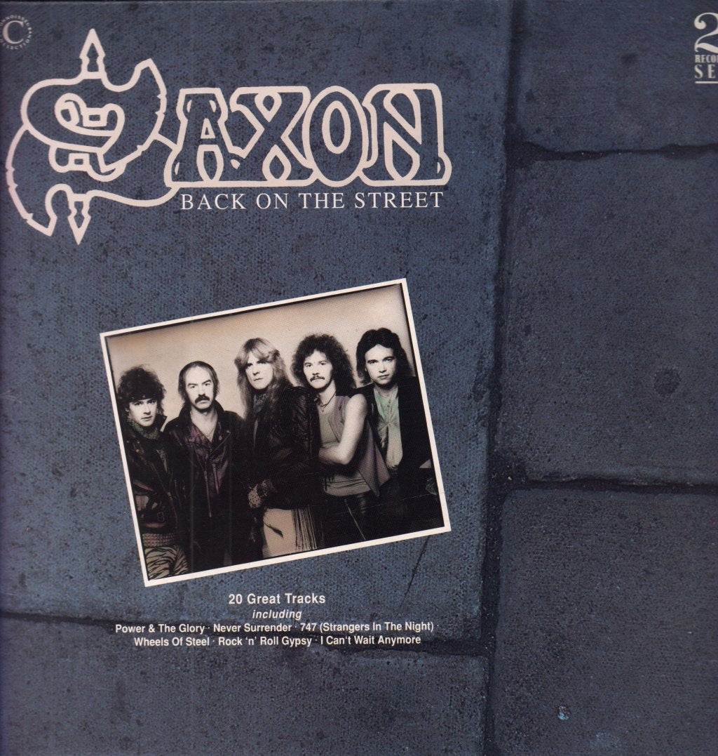 Saxon - Back On The Street - Double Lp