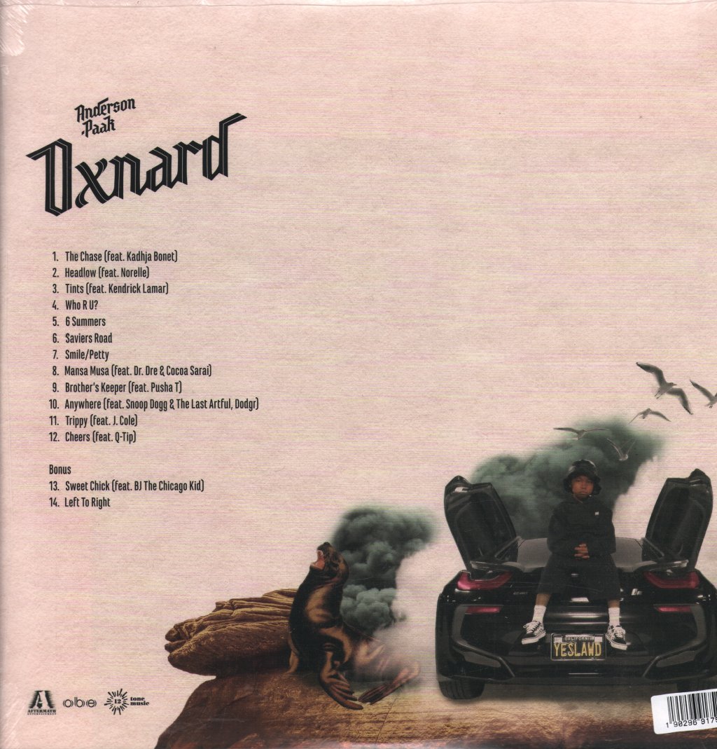 Anderson Paak - Oxnard - Double Lp