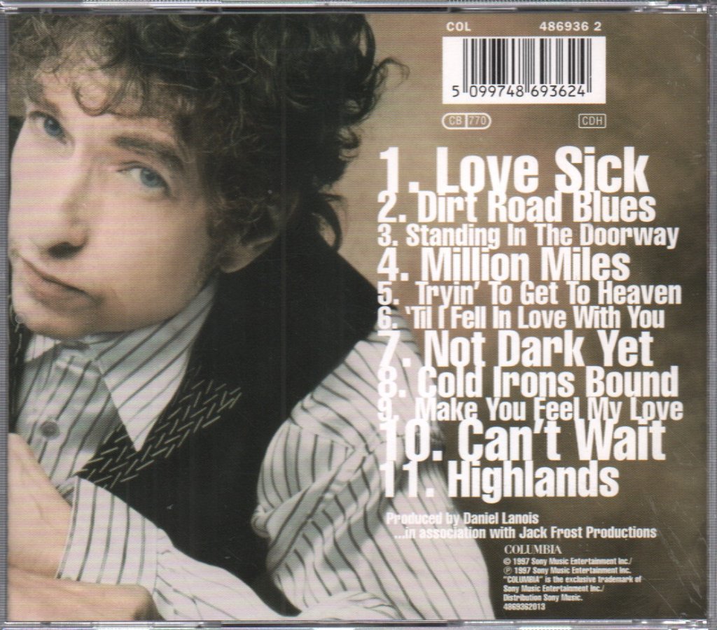 Bob Dylan - Time Out Of Mind - Cd