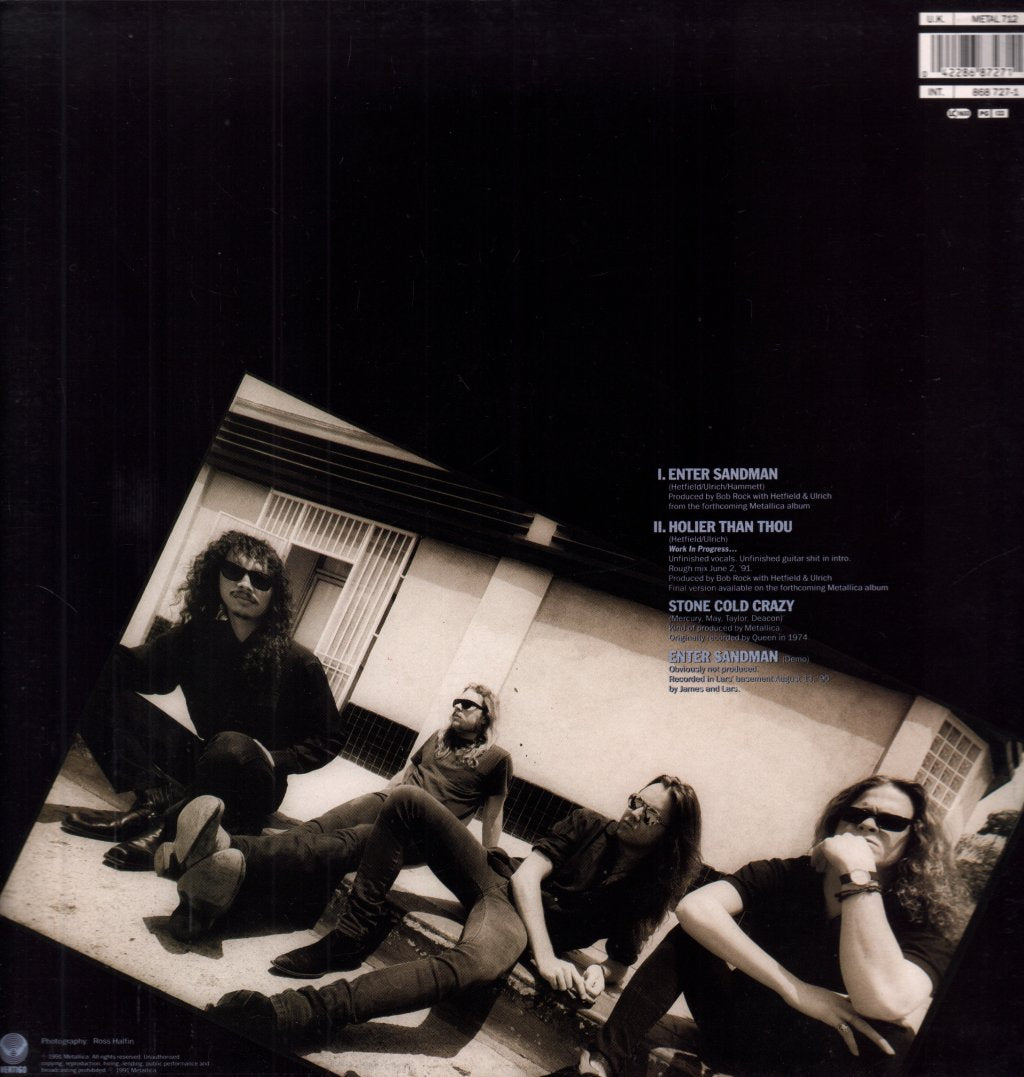 Metallica - Enter Sandman - 12 Inch