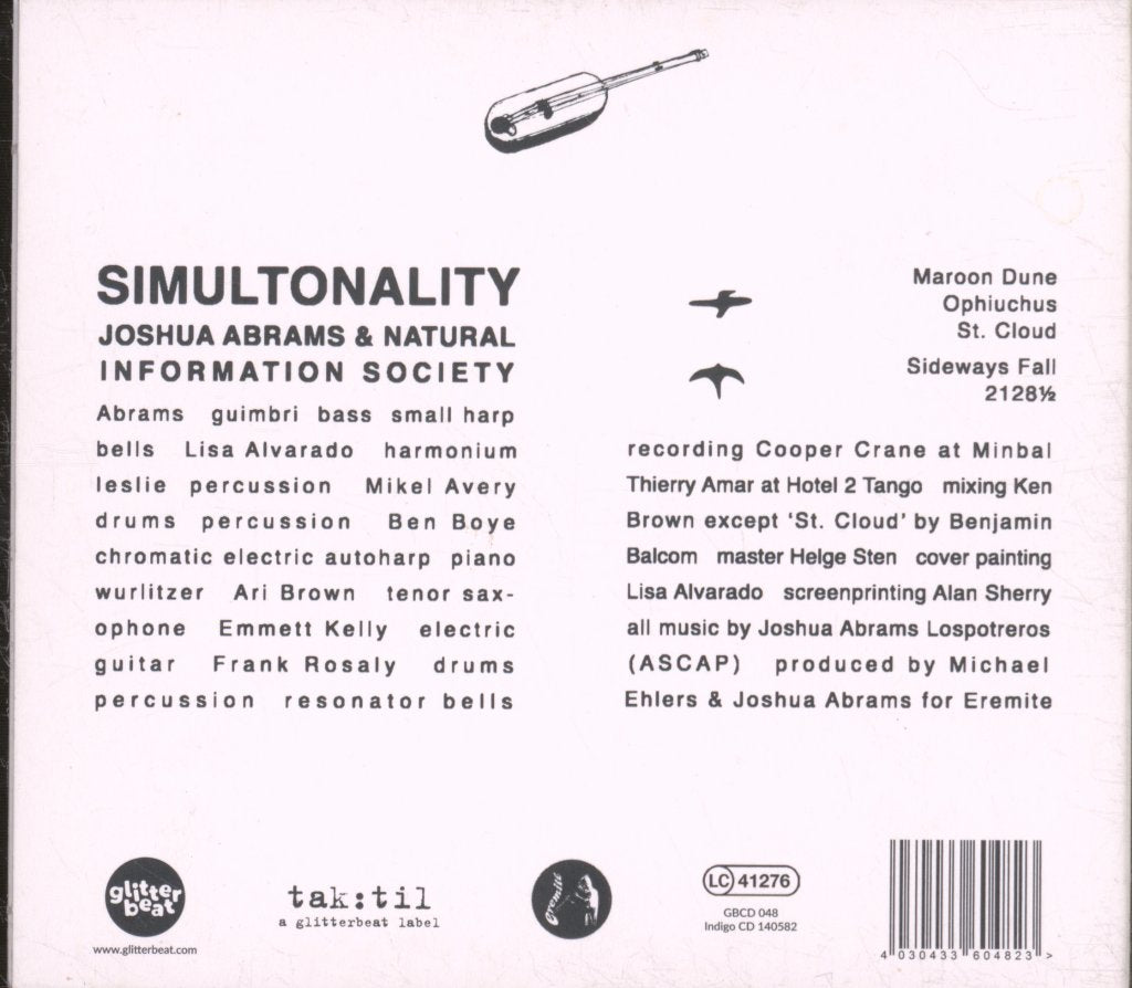 Joshua Abrams Natural Information Society - Simultonality - Cd