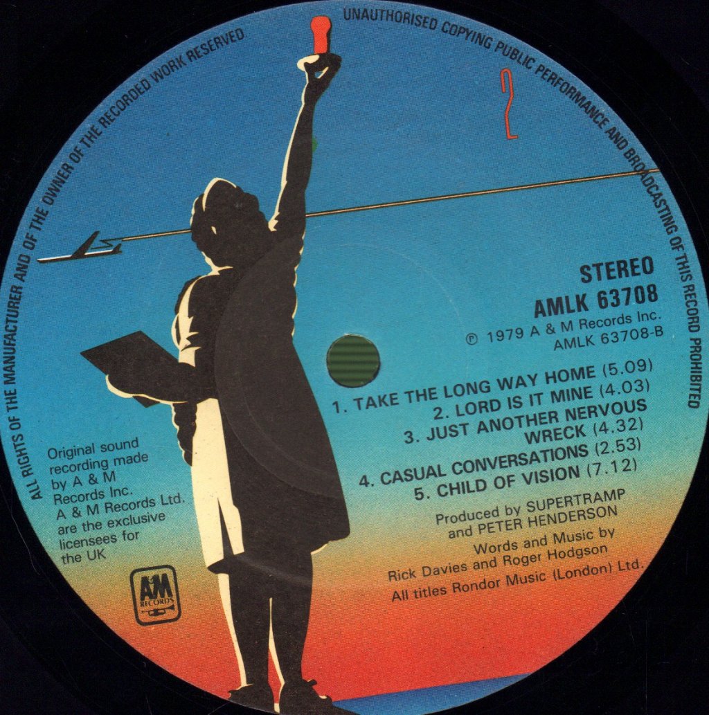 Supertramp - Breakfast In America - Lp