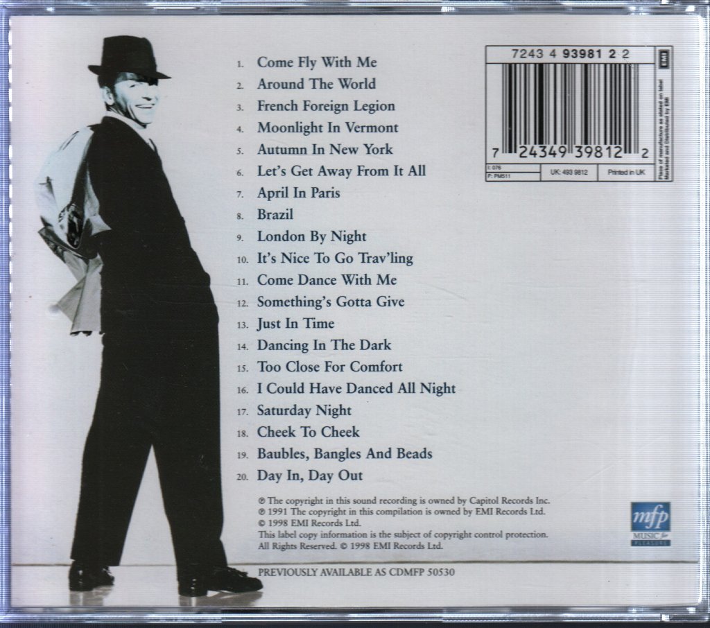 Frank Sinatra - Special 3 CD Collection - Screen Sinatra / 20 Classic Tracks / Swing Easy! - Triple Cd