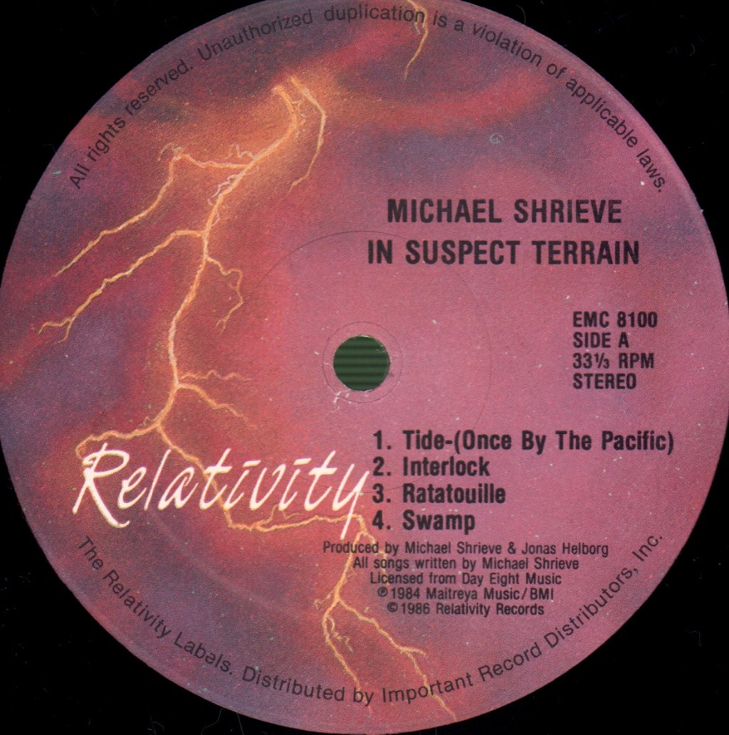 Michael Shrieve - In Suspect Terrain - Lp