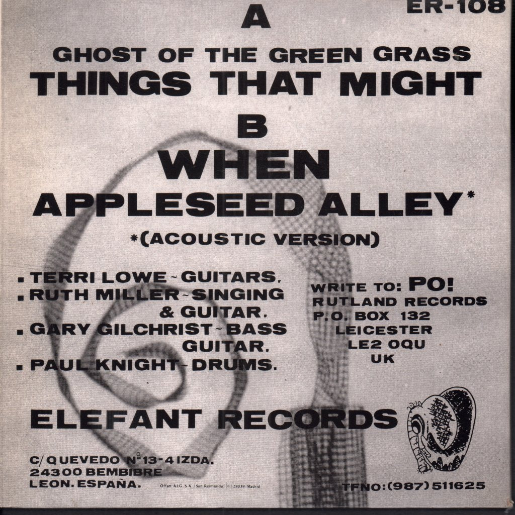 Po - Ghost Of The Green Grass - 7 Inch