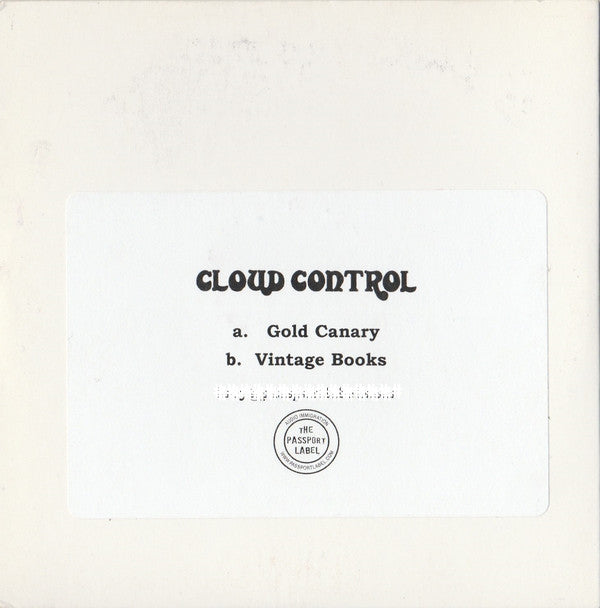 Cloud Control - Gold Canary - Cdr