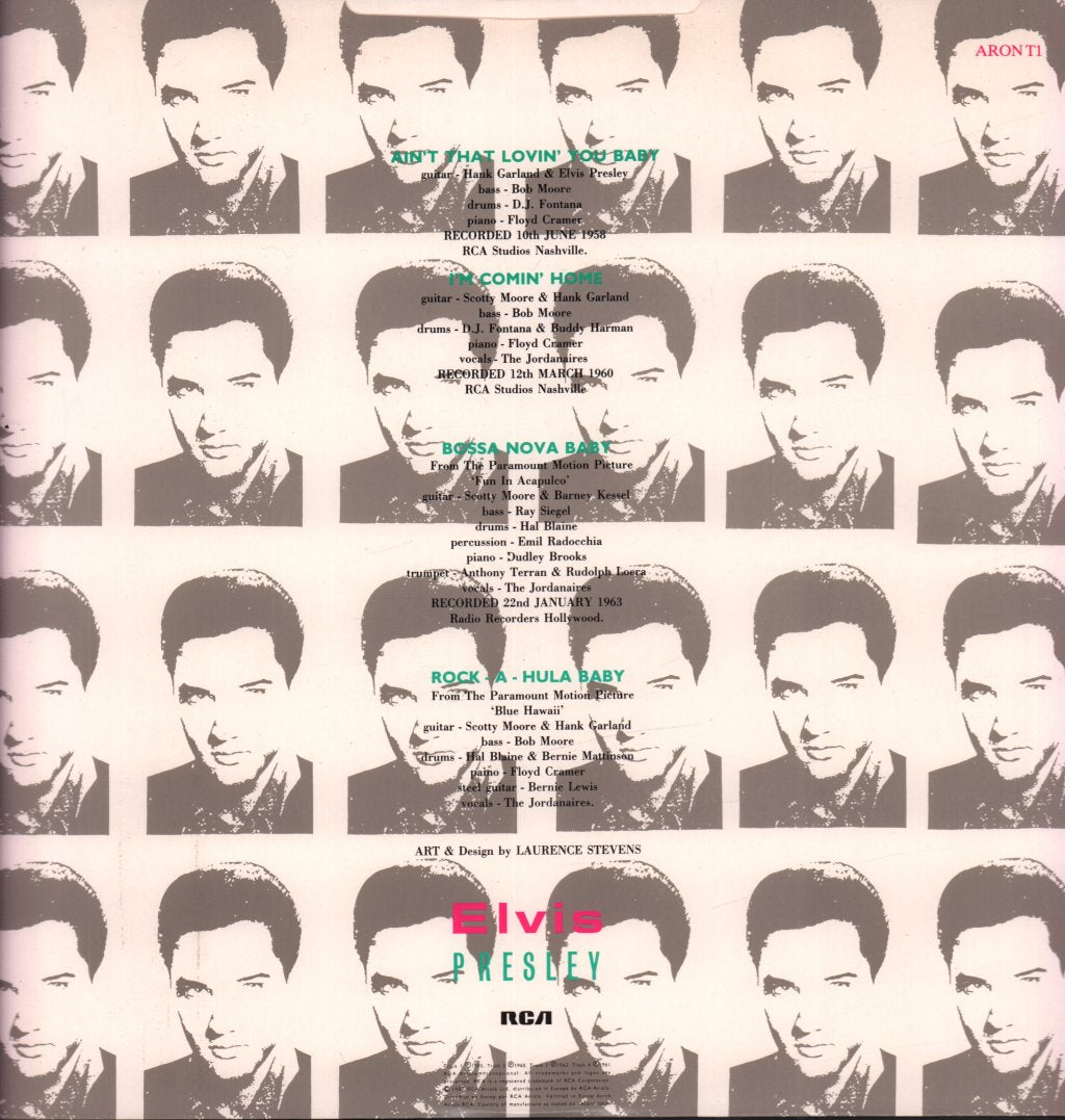 Elvis Presley - Ain't That Lovin' You Baby - 12 Inch