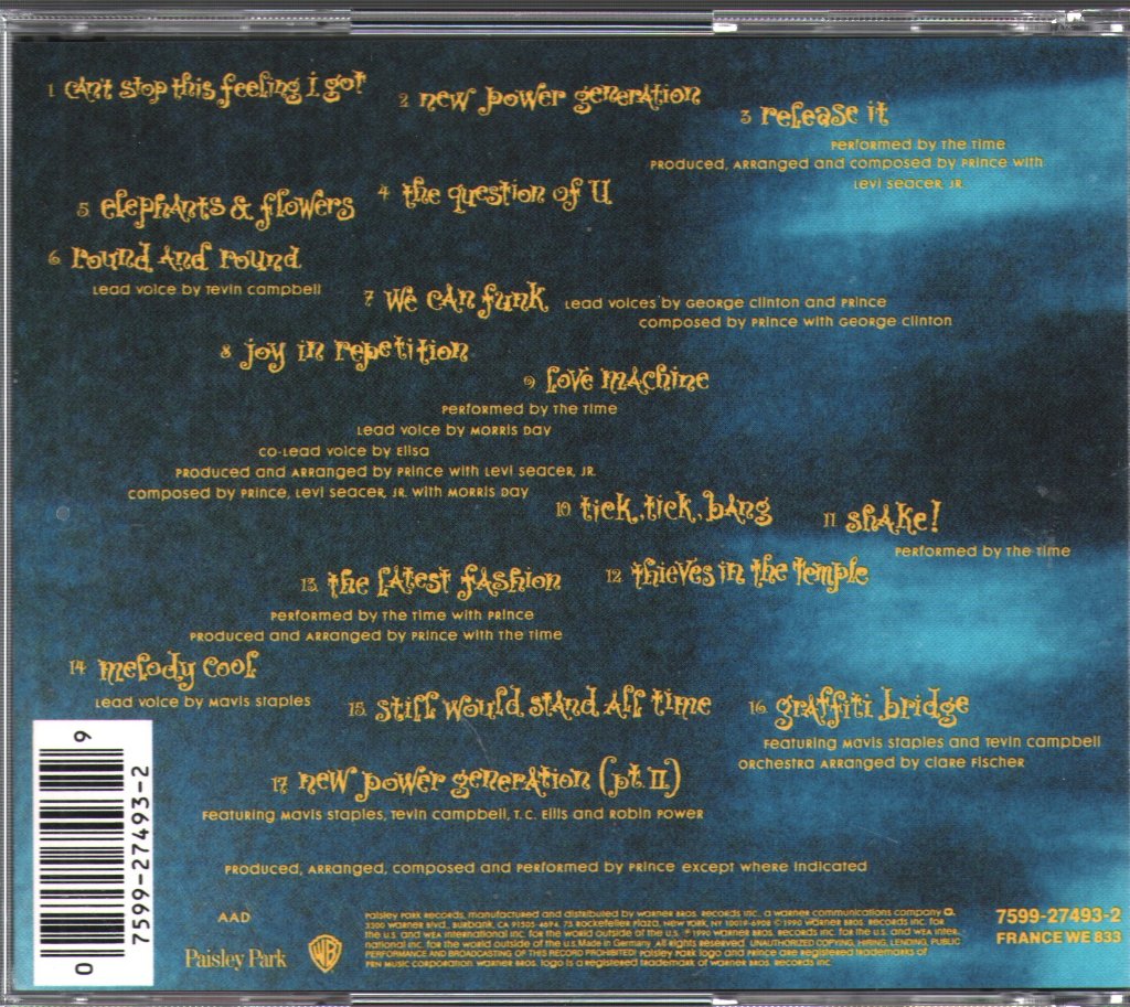 Prince - Graffiti Bridge - Cd
