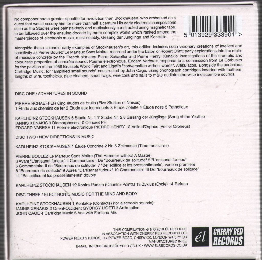 Various Artists - Adventures In Sound - Triple Cd