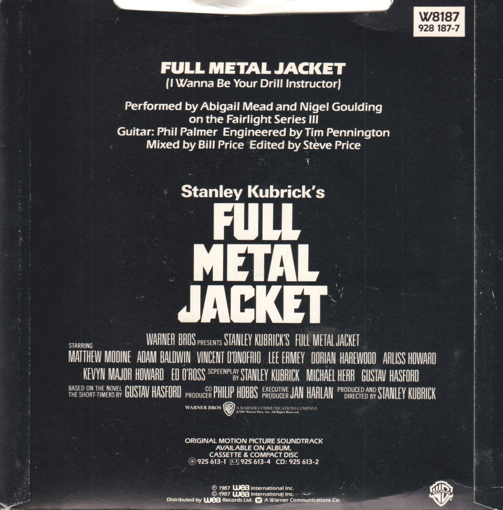 Full Metal Jacket - Full Metal Jacket - 7 Inch
