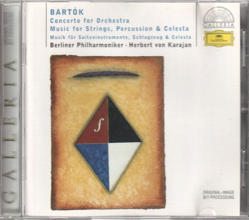 Herbert Von Karajan - Bartok - Concerto For Orchestra · Music For Strings, Percussion & Celesta = Musik Für Saiteninstrumente, Schlagzeug & Celesta - Cd