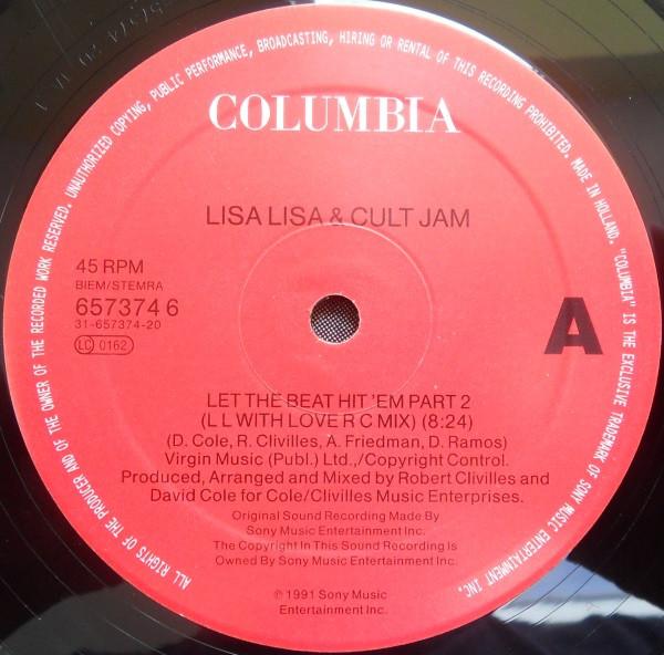 Lisa Lisa And Cult Jam - Let The Beat Hit 'Em Part 2 - 12 Inch