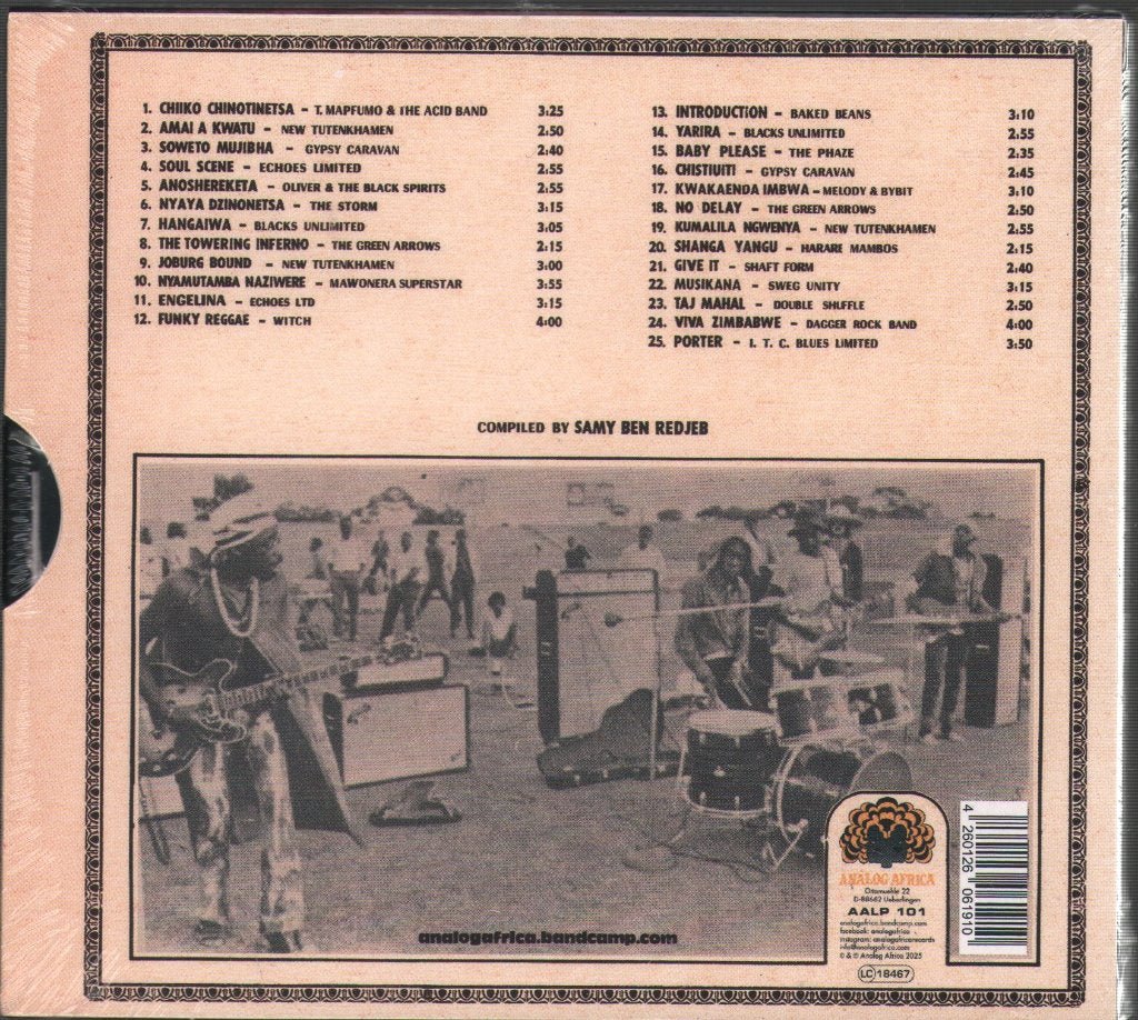 Various Artists - Roots Rocking Zimbabwe: The Modern Sound of Harare' Townships 1975-1980 - Double Cd