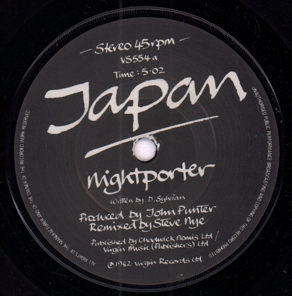 Japan - Nightporter - 7 Inch