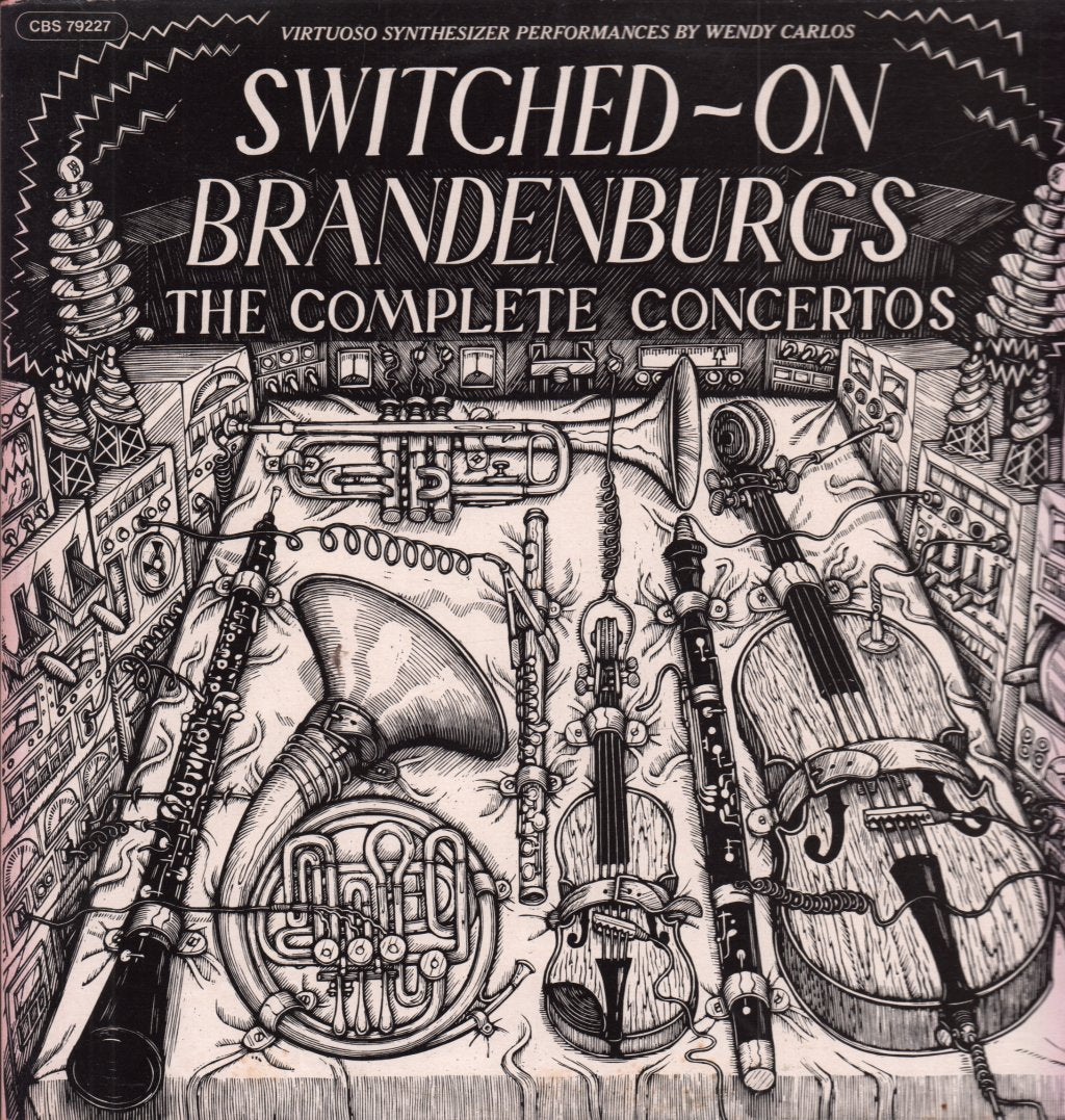 Wendy Carlos - Switched-On Brandenburgs (The Complete Concertos) - Double Lp