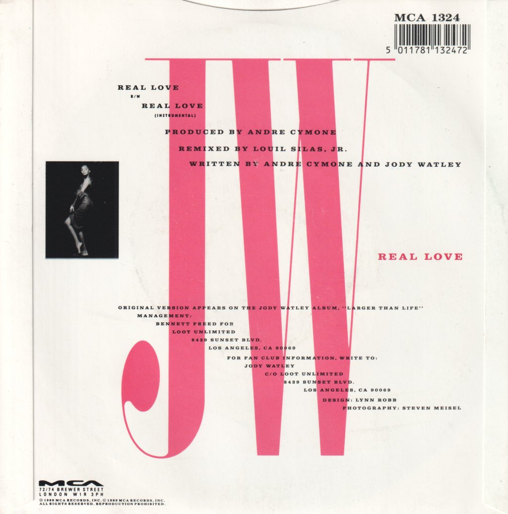 Jody Watley - Real Love - 7 Inch