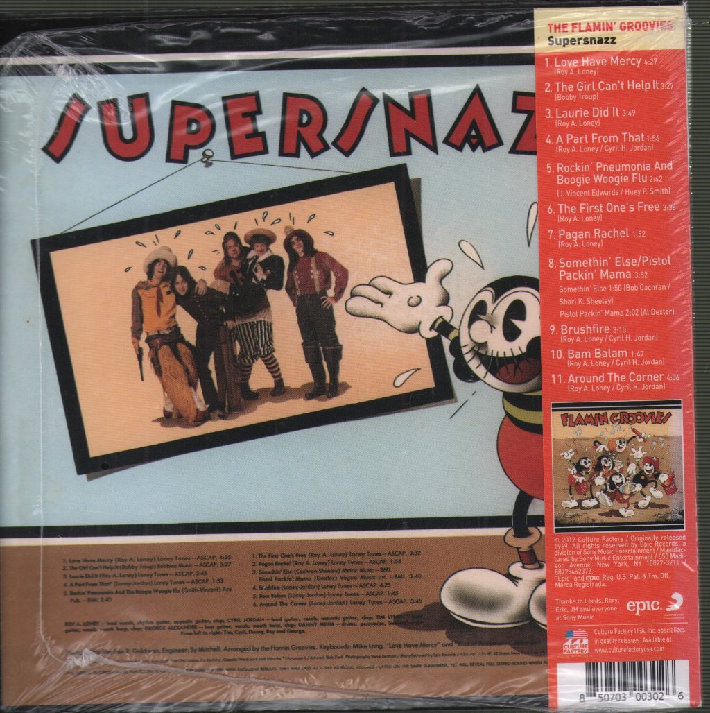Flamin' Groovies - Supersnazz - Cd