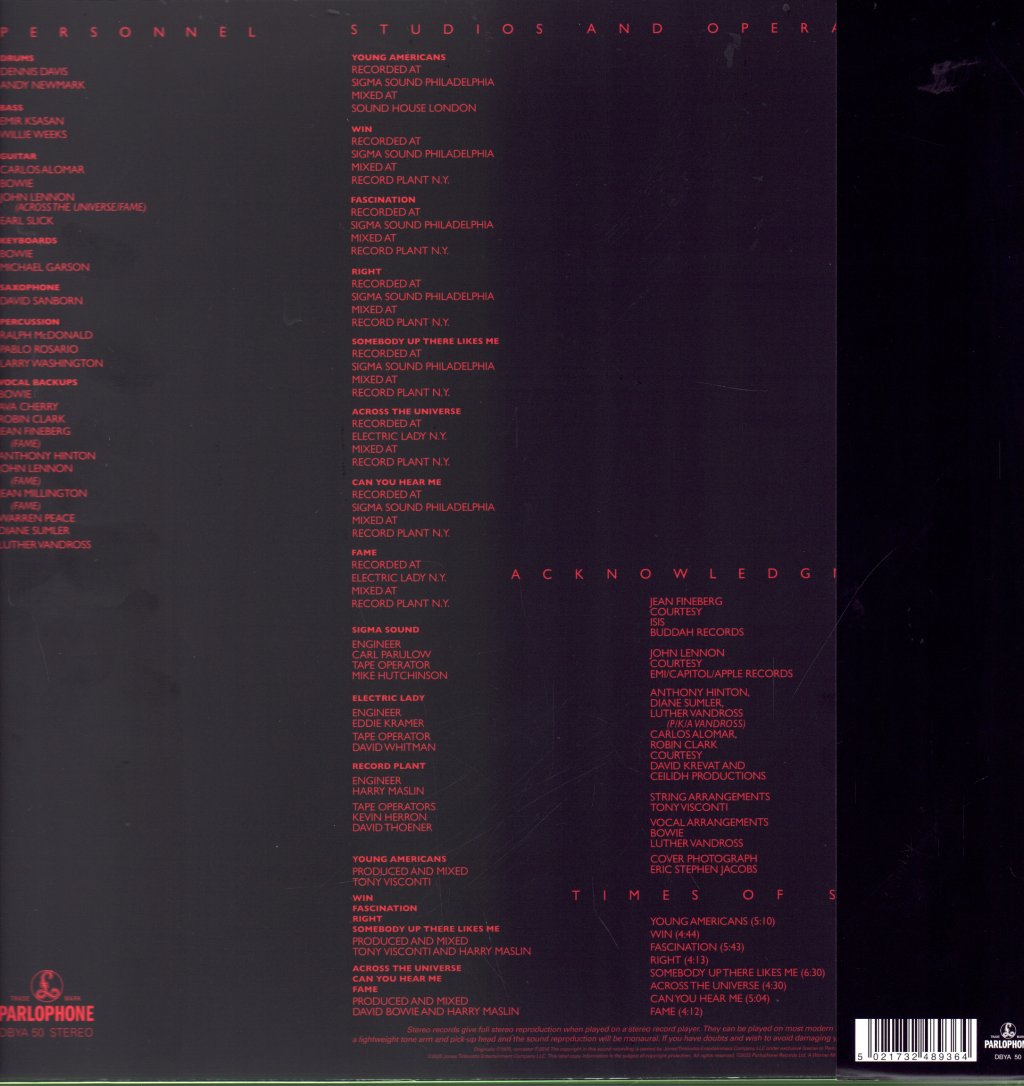 David Bowie - Young Americans - Lp