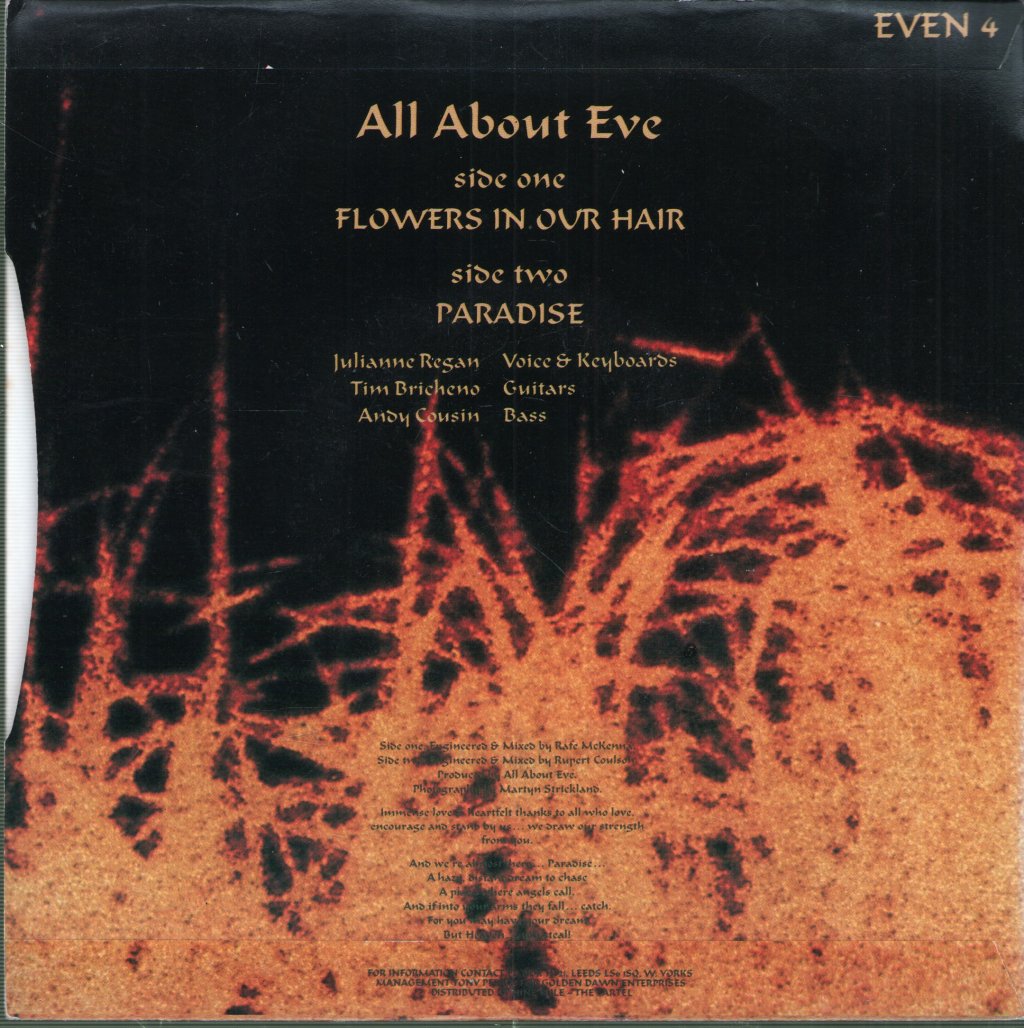 All About Eve - Flowers In Our Hair - 7 Inch