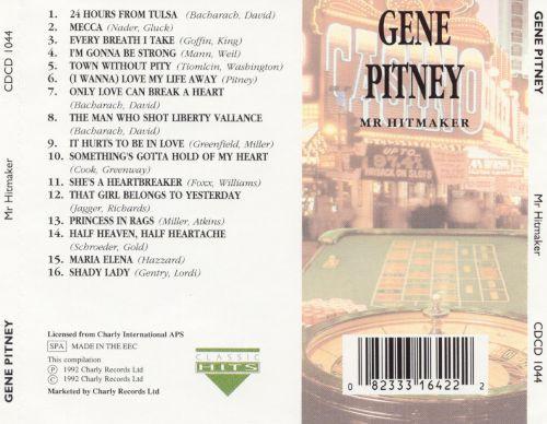 Gene Pitney - Mr Hitmaker - Cd