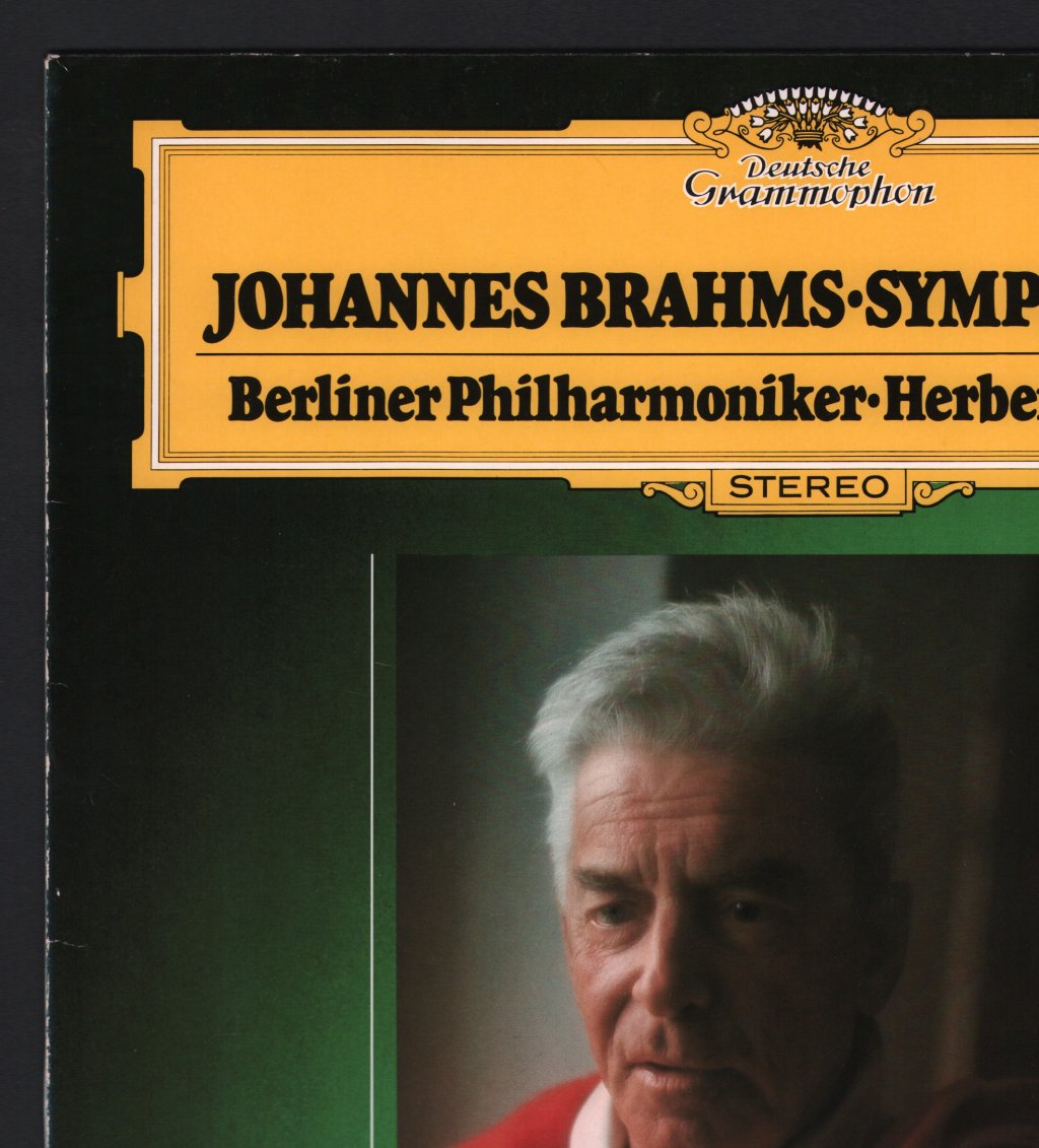Herbert Von Karajan / Berliner Philharmoniker - Johannes Brahms - Symphonie No. 2 - Lp