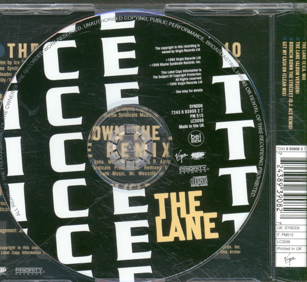 Ice-T - Lane - Cd
