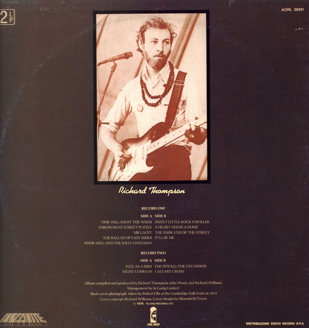 Richard Thompson - A Collection Of Unreleased And Rare Material 1967-1976 - Double Lp