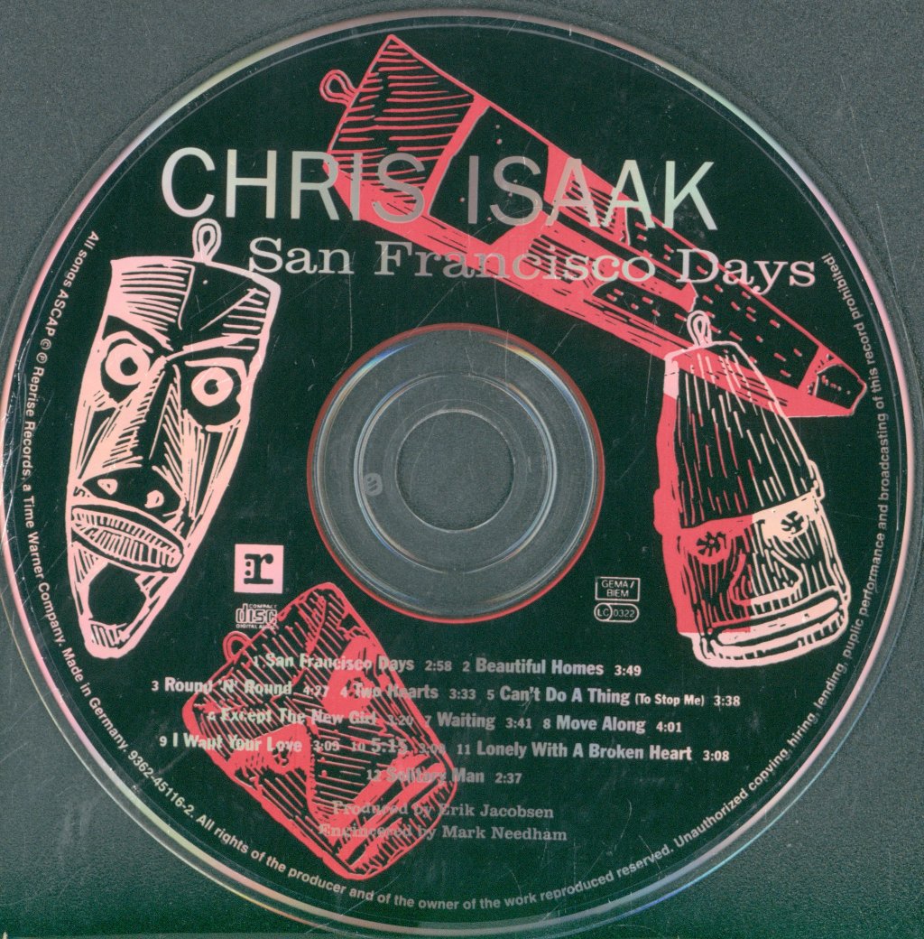Chris Isaak - San Francisco Days - Cd