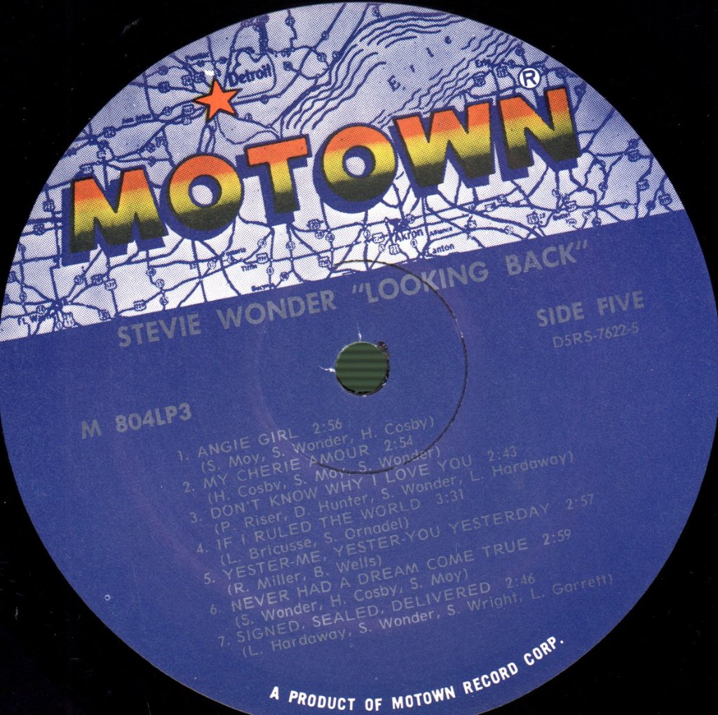Stevie Wonder - Looking Back - Triple Lp