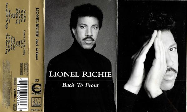 Lionel Richie - Back To Front - Cassette