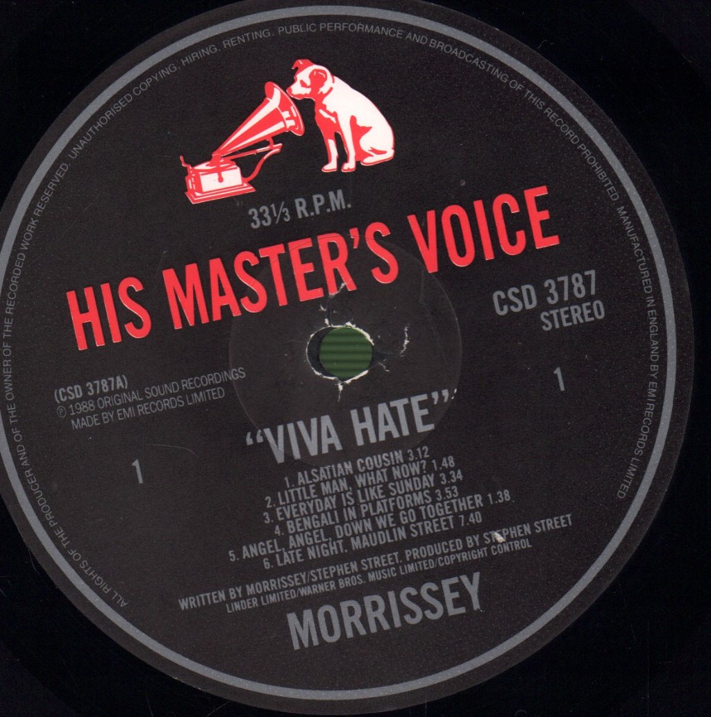 Morrissey - Viva Hate - Lp