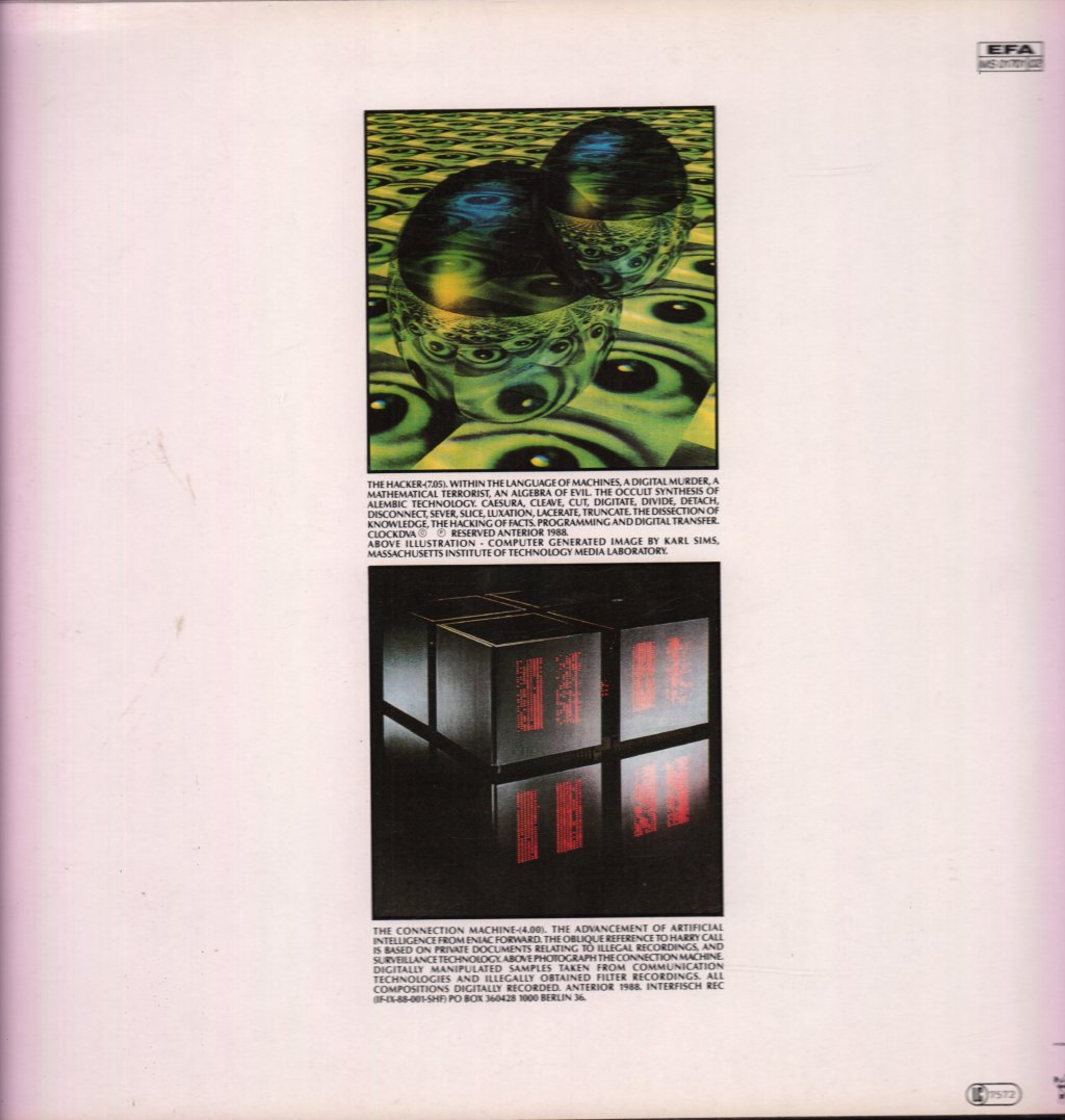 ClockDVA - Hacker - 12 Inch