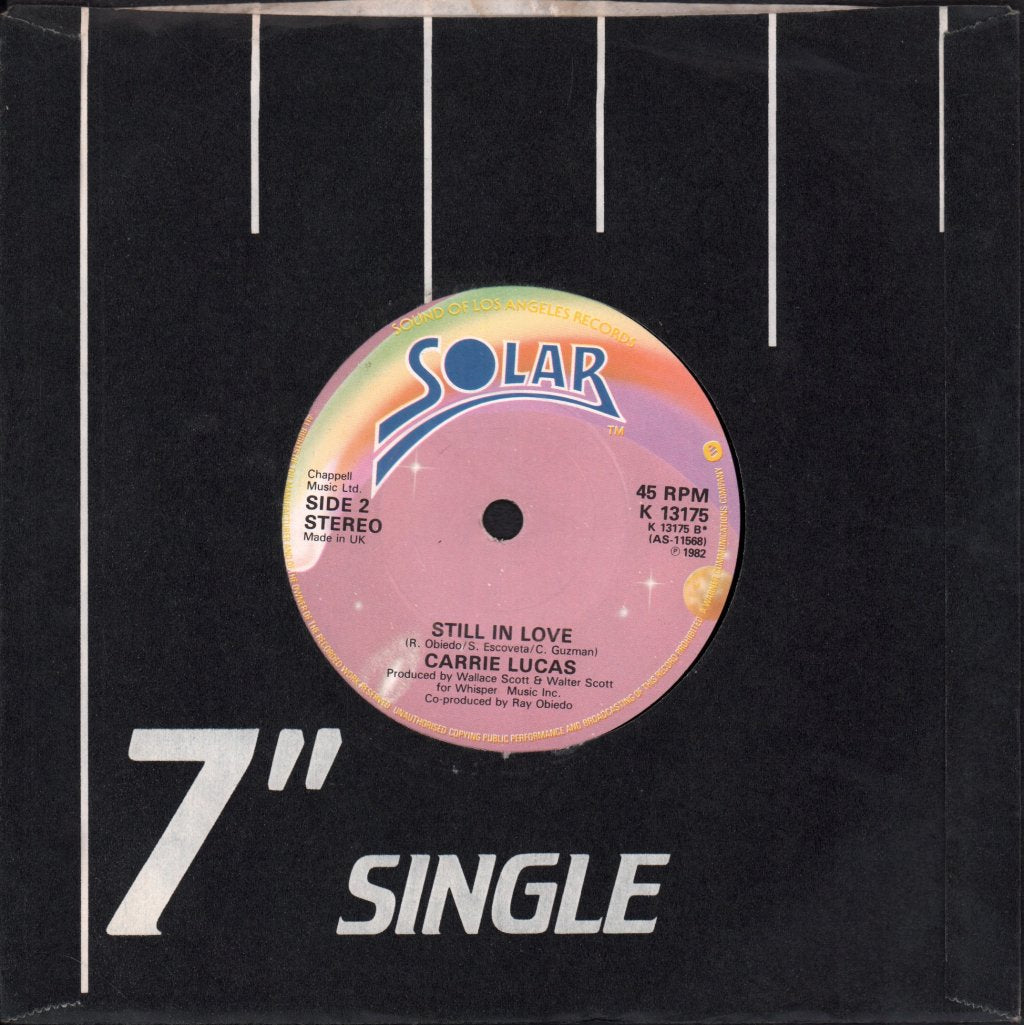 Carrie Lucas - Show Me Where You're Coming From - 7 Inch