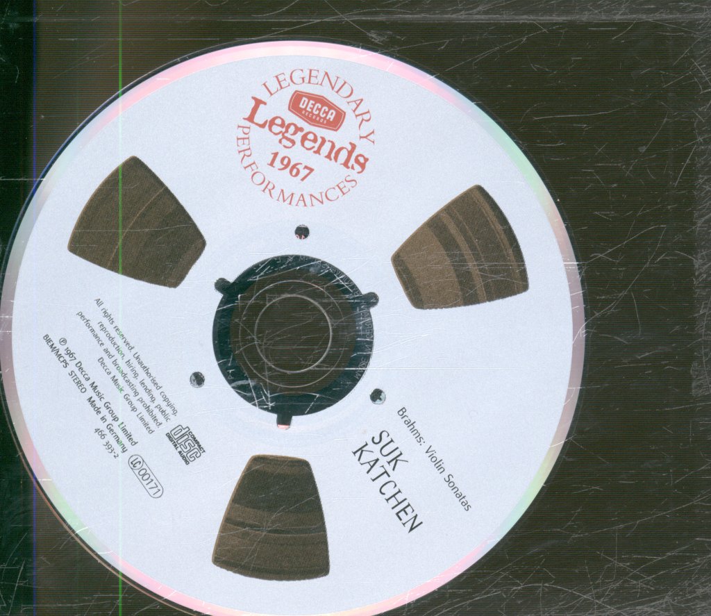 Josef Suk, Julius Katchen - Brahms - Violin Sonatas - Cd