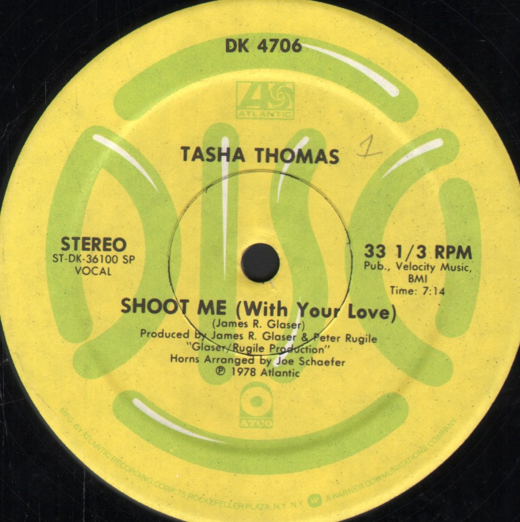 Tasha Thomas - Shoot Me (With Your Love) - 12 Inch