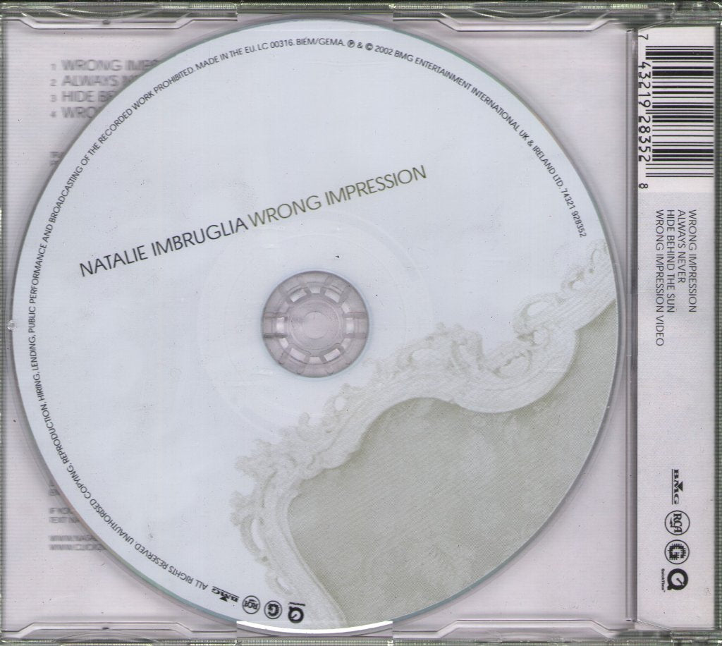 Natalie Imbruglia - Wrong Impression - Cd