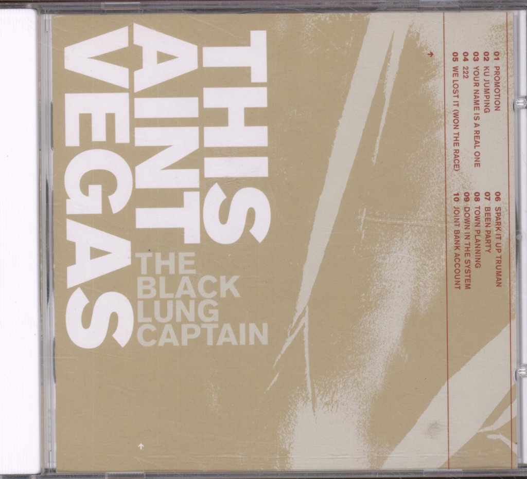 This Aint Vegas - Black Lung Captain - Cd