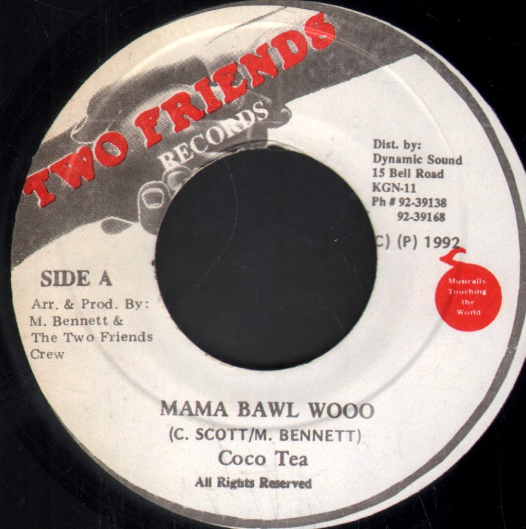 Cocoa Tea - Mama Bawl Wooo - 7 Inch