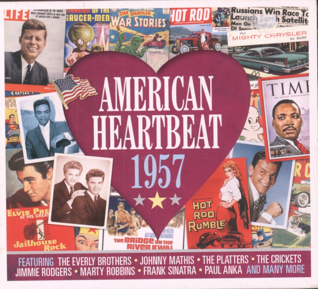 Various Artists - American Heartbeat 1957 - Double Cd