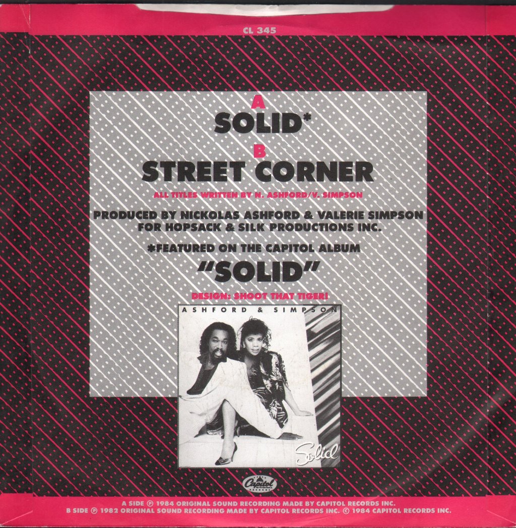 Ashford And Simpson - Solid - 7 Inch