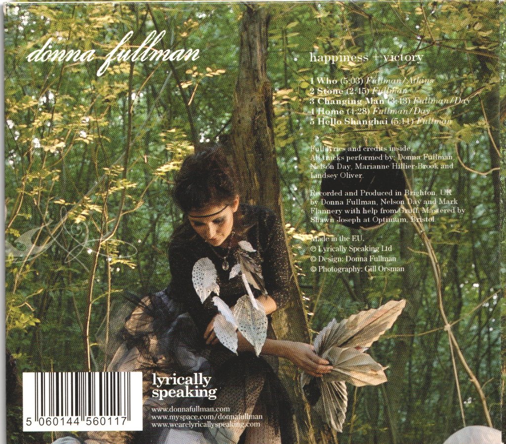 Donna Fullman - happiness + victory - Cd