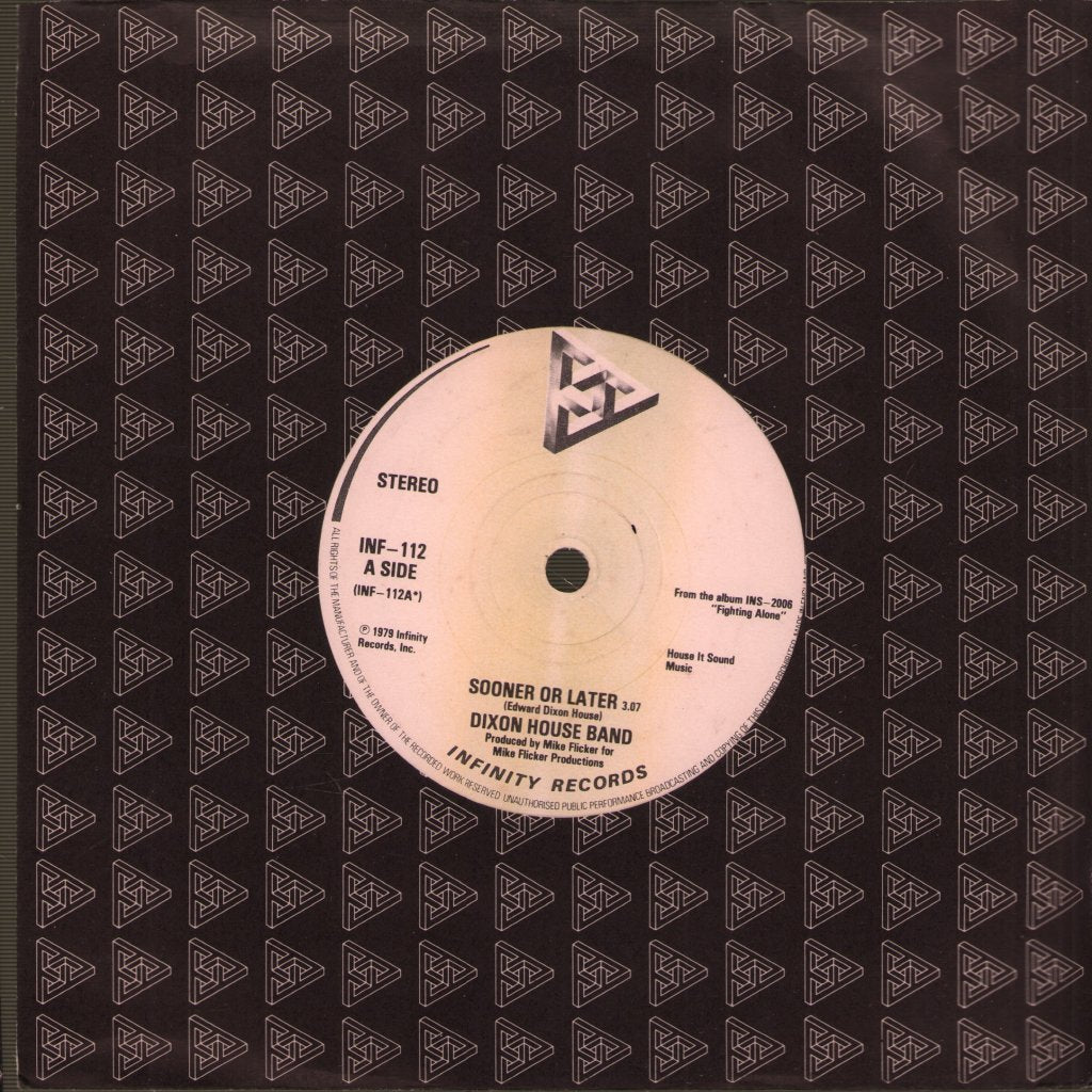 Dixon House Band - Sooner Or Later - 7 Inch
