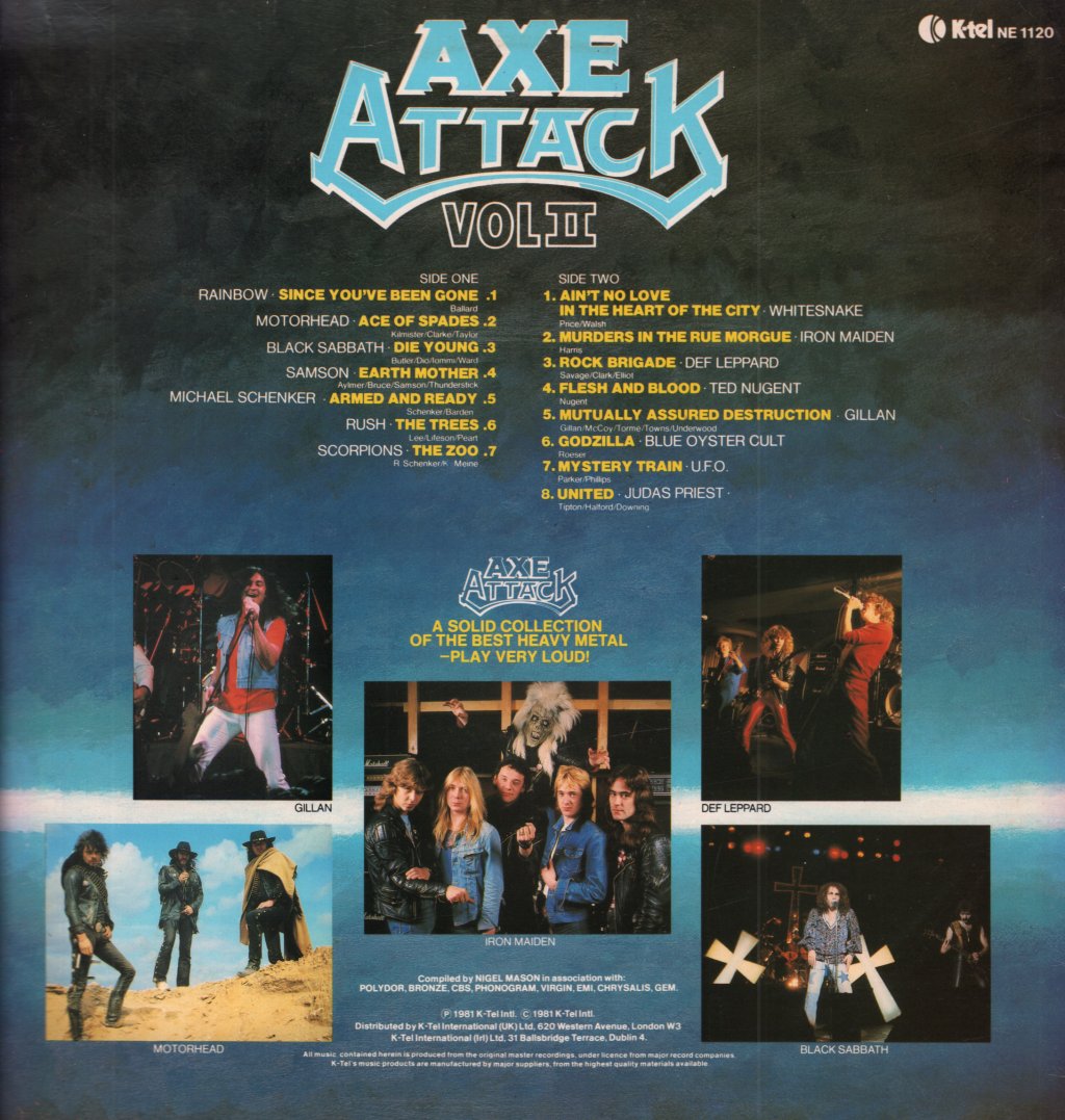 Various Artists - Axe Attack Vol 2 - Lp