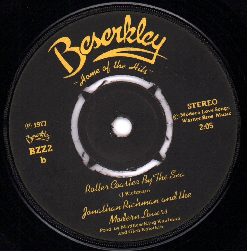 Jonathan Richman And The Modern Lovers - Egyptian Reggae - 7 Inch