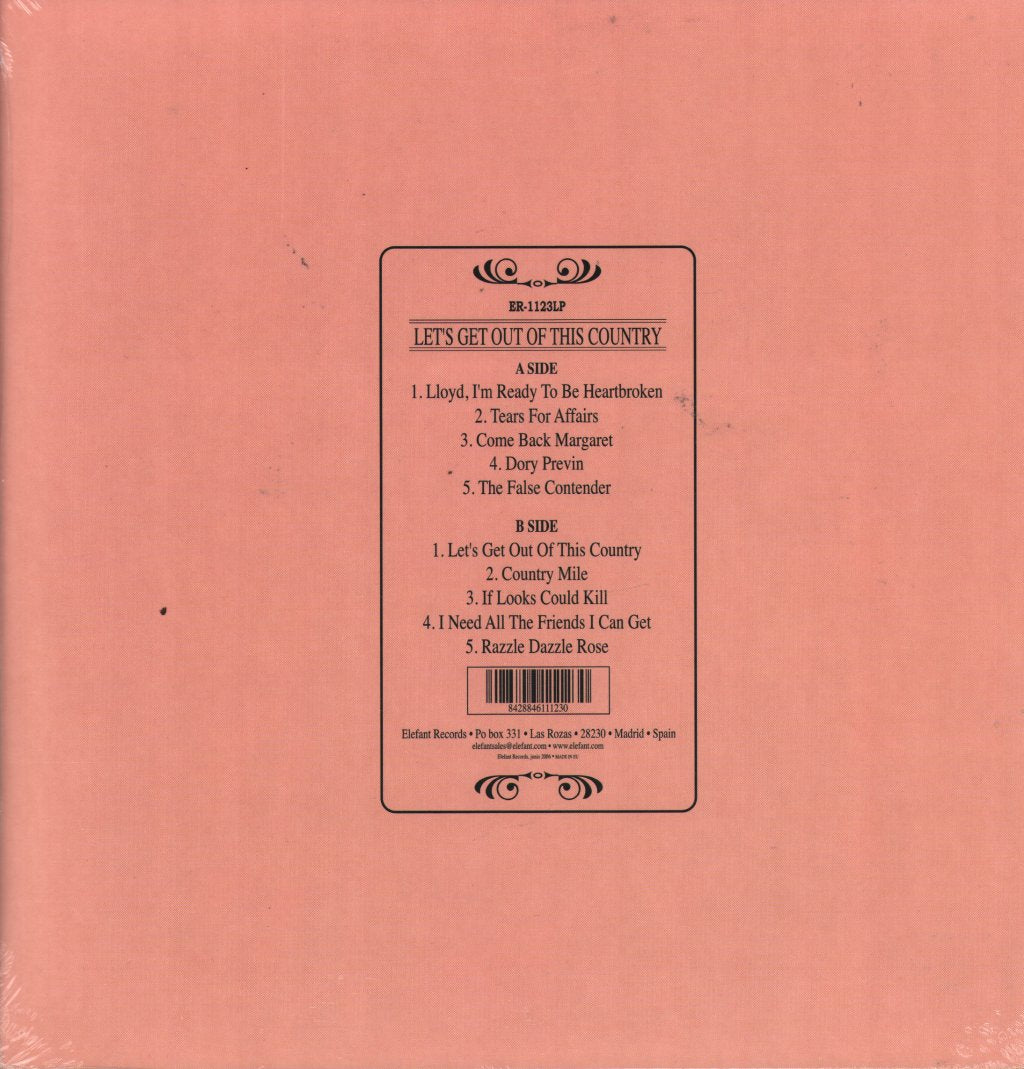 Camera Obscura - Let's Get Out Of This Country - Lp