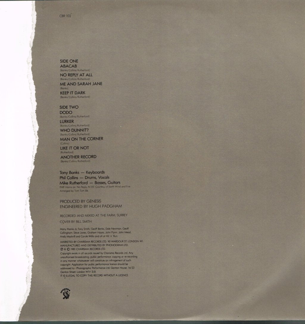 Genesis - Abacab - Lp
