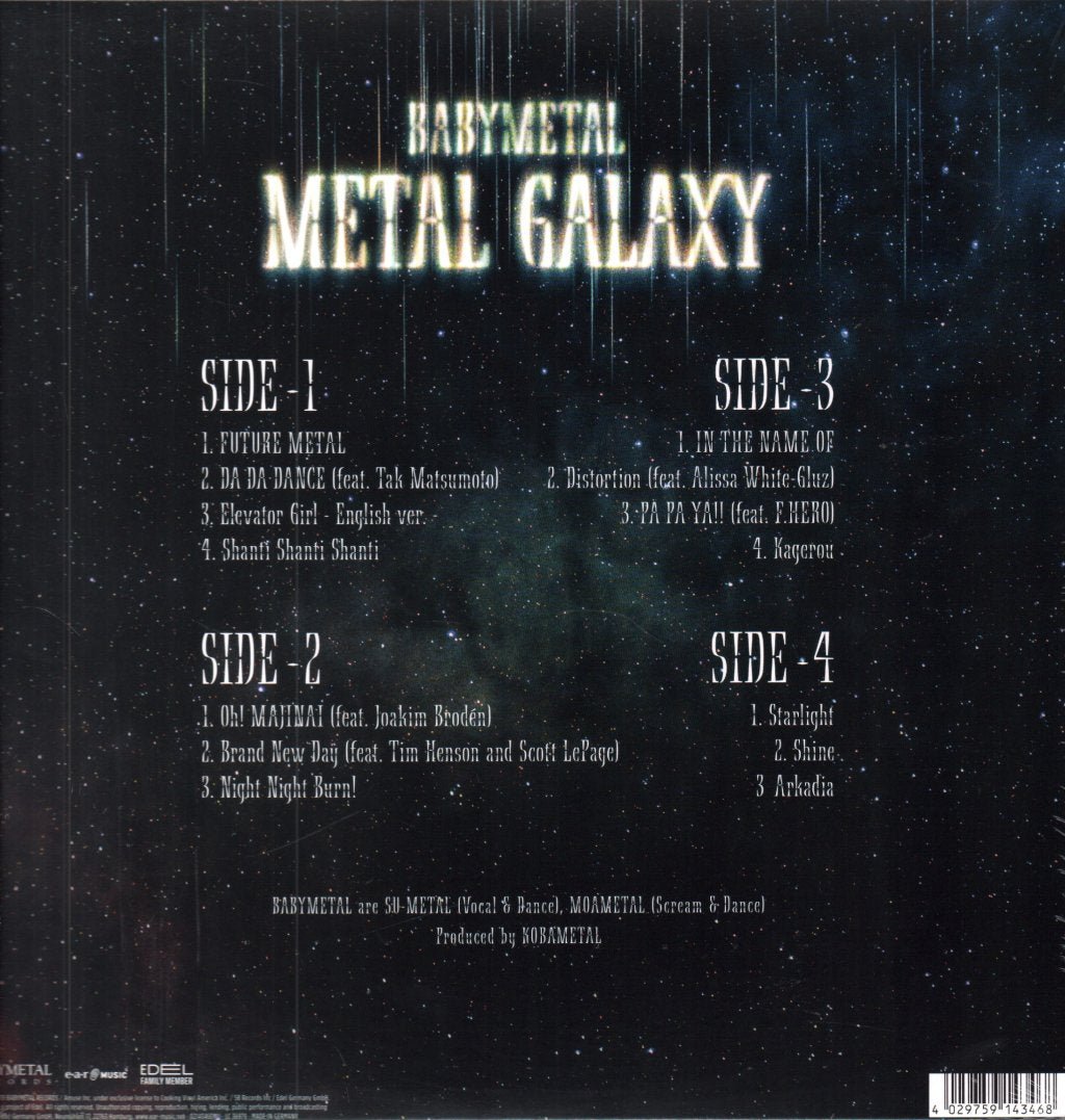 Babymetal - Metal Galaxy - Double Lp